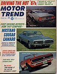 Motor Trend Oct '66 cover