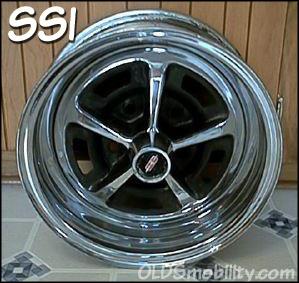 1971-only SSI wheel  -  all chrome, no trim ring