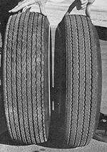 Wide oval tires vs. regular