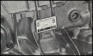 Turbo Hydra-Matic Serial Number Location